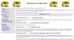 Desktop Screenshot of dirvish.org
