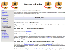 Tablet Screenshot of dirvish.org